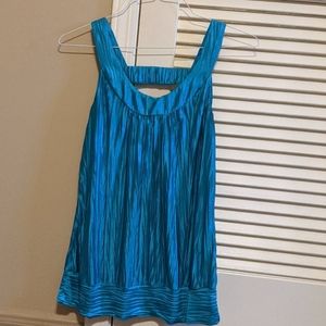 Ladies GUC teal top, sz XL